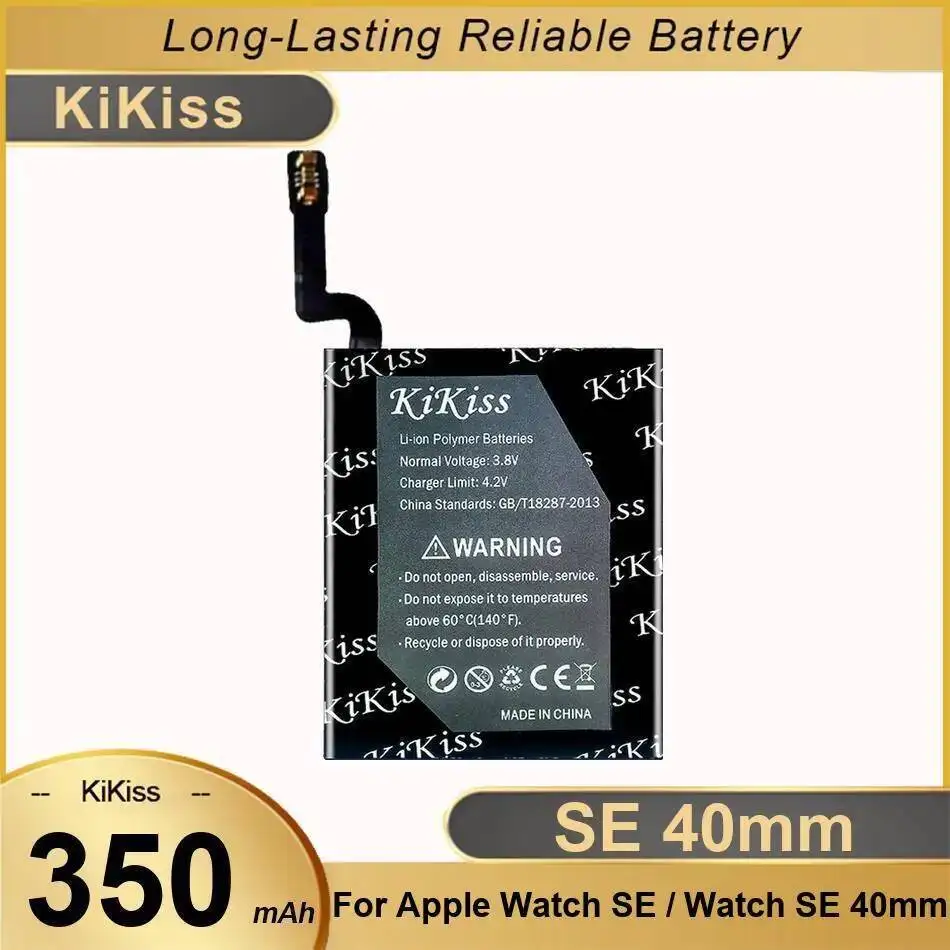 Быстрая зарядка аккумулятора для часов 350 мАч, стабильная для Apple Iwatch Series SE 40 мм
Быстрая зарядка аккумулятора для часов 350 мАч, стабильная для Apple Iwatch Series SE 40 мм