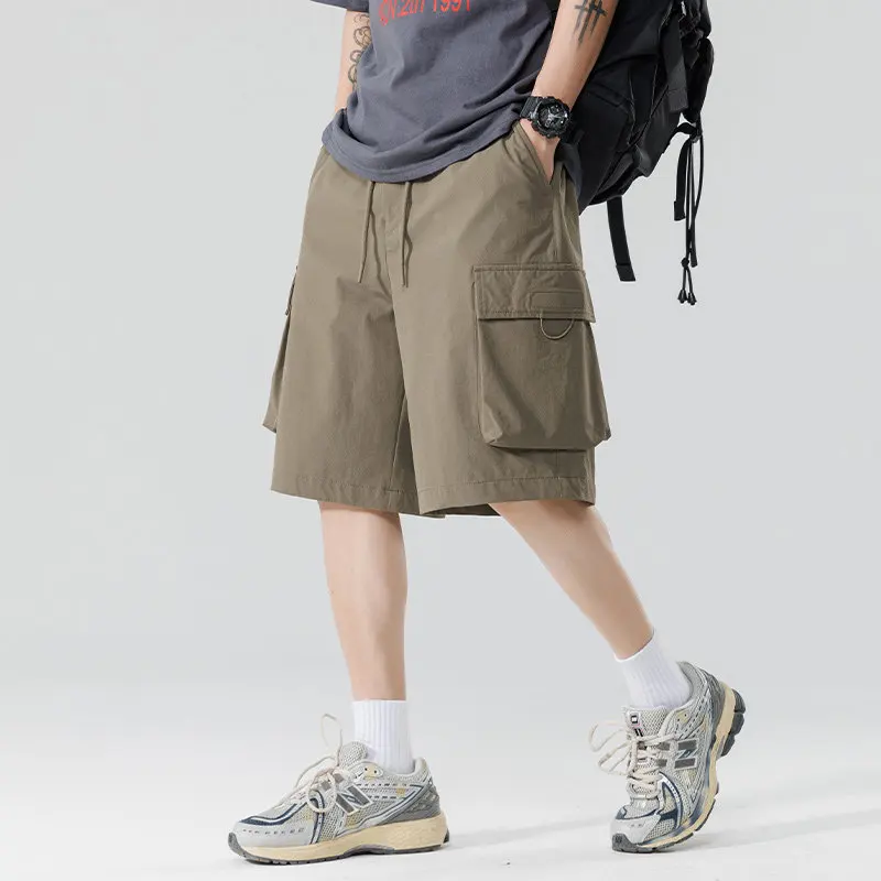 Men's Cargo Shorts Loose Mid-waist Multi-Pocket Lightweight Knee Pants Breathable Mid-length Waterproof Trendy Straight Shorts
Men's Cargo Shorts Loose Mid-waist Multi-Pocket Lightweight Knee Pants Breathable Mid-length Waterproof Trendy Straight Shorts