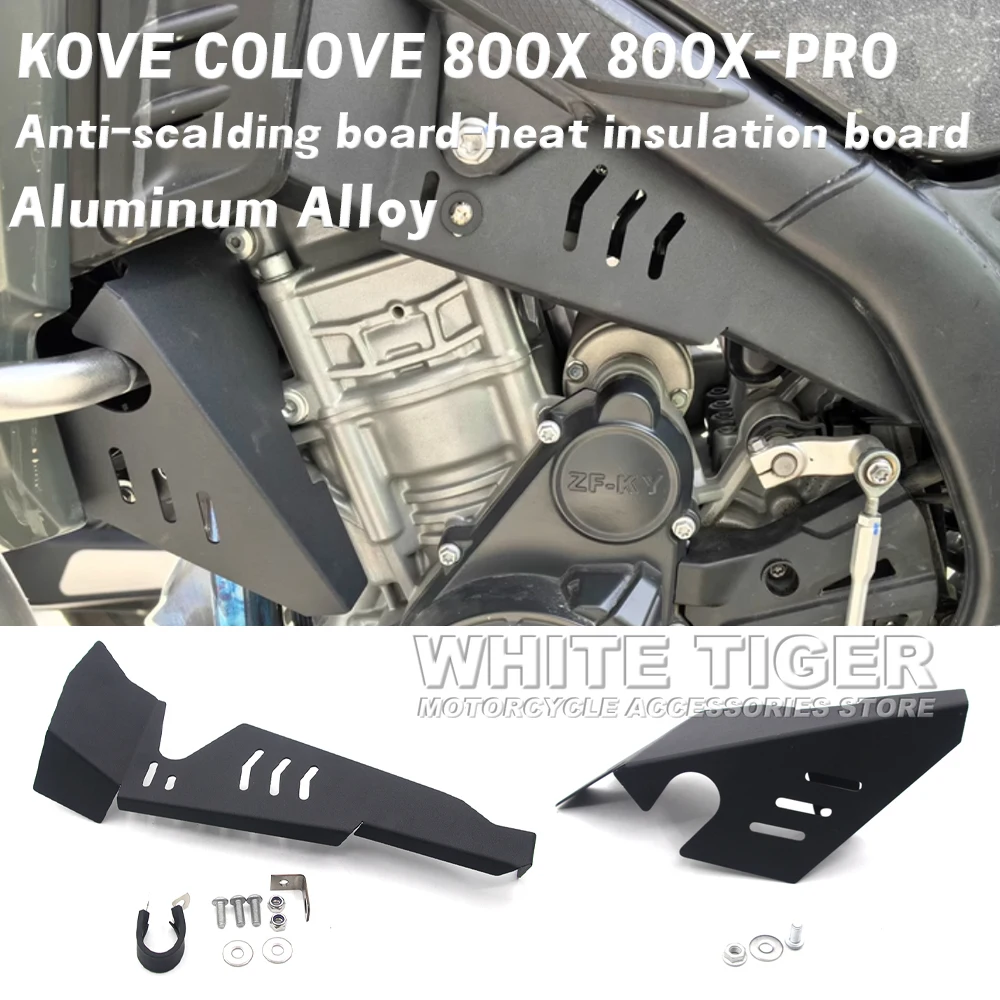Motorcycle Modified Anti-scalding Board Heat Insulation Board Aluminum Alloy Accessories FOR COLOVE KOVE 800X 800X-PRO 2022-2025
Motorcycle Modified Anti-scalding Board Heat Insulation Board Aluminum Alloy Accessories FOR COLOVE KOVE 800X 800X-PRO 2022-2025