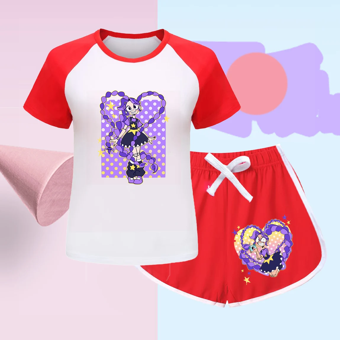 Kids Bobi Time Lily Cosplay T-Shirt Top Set Girls Bag Halloween Game Character Costume for Cute Cartoon Style Girls Clothes
Kids Bobi Time Lily Cosplay T-Shirt Top Set Girls Bag Halloween Game Character Costume for Cute Cartoon Style Girls Clothes