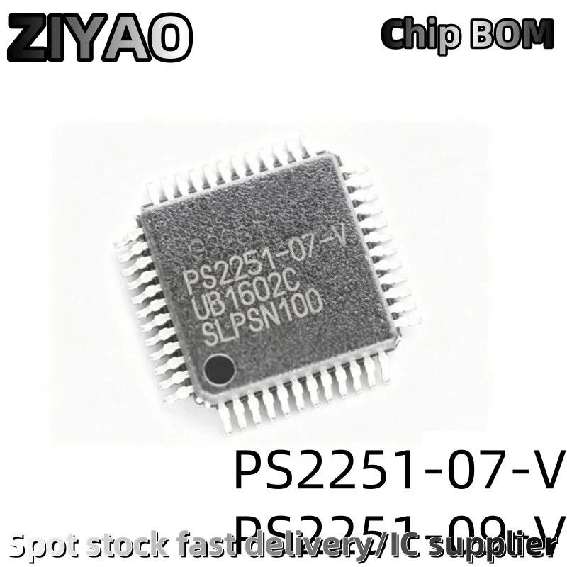 (5piece) UP309 = PS2251-09-V QFP-48 PS2251-07-V
(5piece) UP309 = PS2251-09-V QFP-48 PS2251-07-V