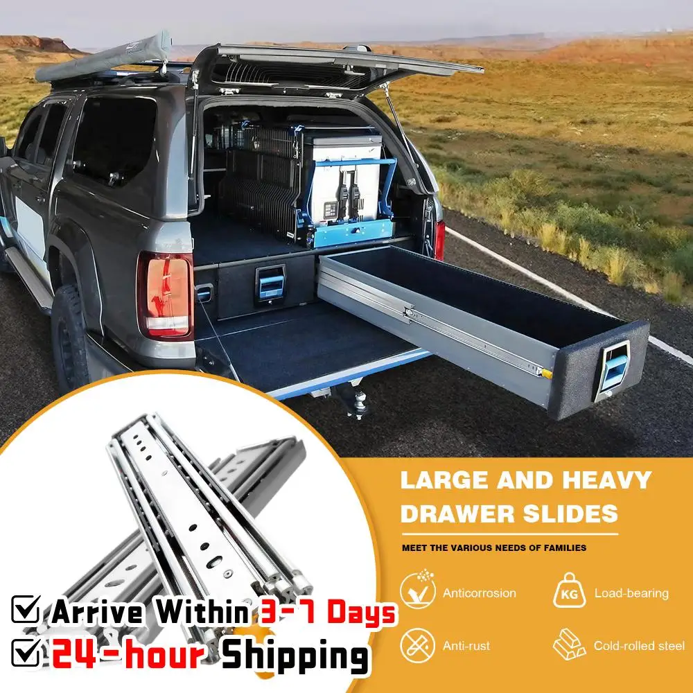 1 Pair 44 Inch Tool Box Runner with Lock Metal Rails Track Guide Glides Runners Side Mount for Kitchen Cabinets Garage Workshop
1 Pair 44 Inch Tool Box Runner with Lock Metal Rails Track Guide Glides Runners Side Mount for Kitchen Cabinets Garage Workshop
