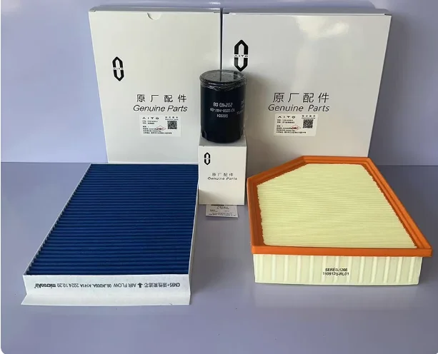 Genuine Filter Set for AITO M9 - Includes Engine Air Filter Cabin Air Filter and Oil Filter (SERES)
Genuine Filter Set for AITO M9 - Includes Engine Air Filter Cabin Air Filter and Oil Filter (SERES)