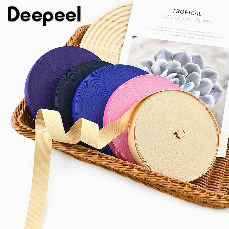 10/20/40Yards 20/25mm Nylon Elastic Bands Underwear Bra Strap Rubber Band Garment Belt Sling Stretch Tape DIY Sewing Accessories
10/20/40Yards 20/25mm Nylon Elastic Bands Underwear Bra Strap Rubber Band Garment Belt Sling Stretch Tape DIY Sewing Accessories