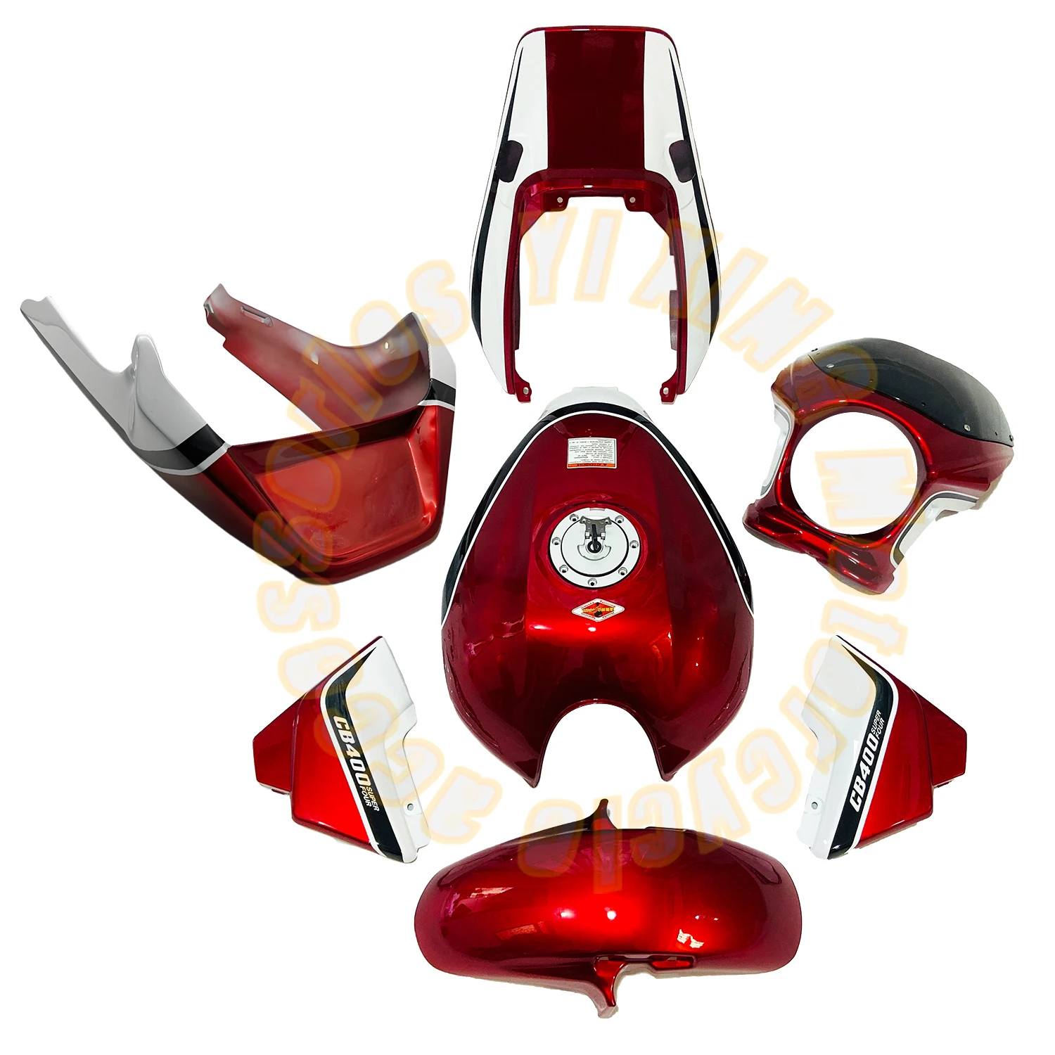 Motorcycle Full Body Fairing & Fuel Tank Kit For Honda CB400 CB400SF VTEC 1-5 Modified Replacement Parts
Motorcycle Full Body Fairing & Fuel Tank Kit For Honda CB400 CB400SF VTEC 1-5 Modified Replacement Parts