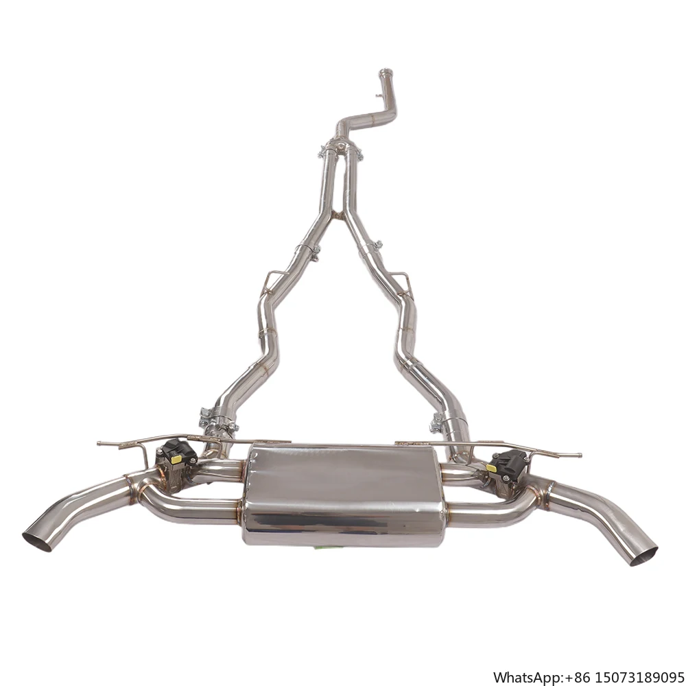 Выхлопная система Valvetronic для BMW 840i G16 B58 3.0T, с клапанами, из нержавеющей стали 304, Catback, с глушителем
Выхлопная система Valvetronic для BMW 840i G16 B58 3.0T, с клапанами, из нержавеющей стали 304, Catback, с глушителем