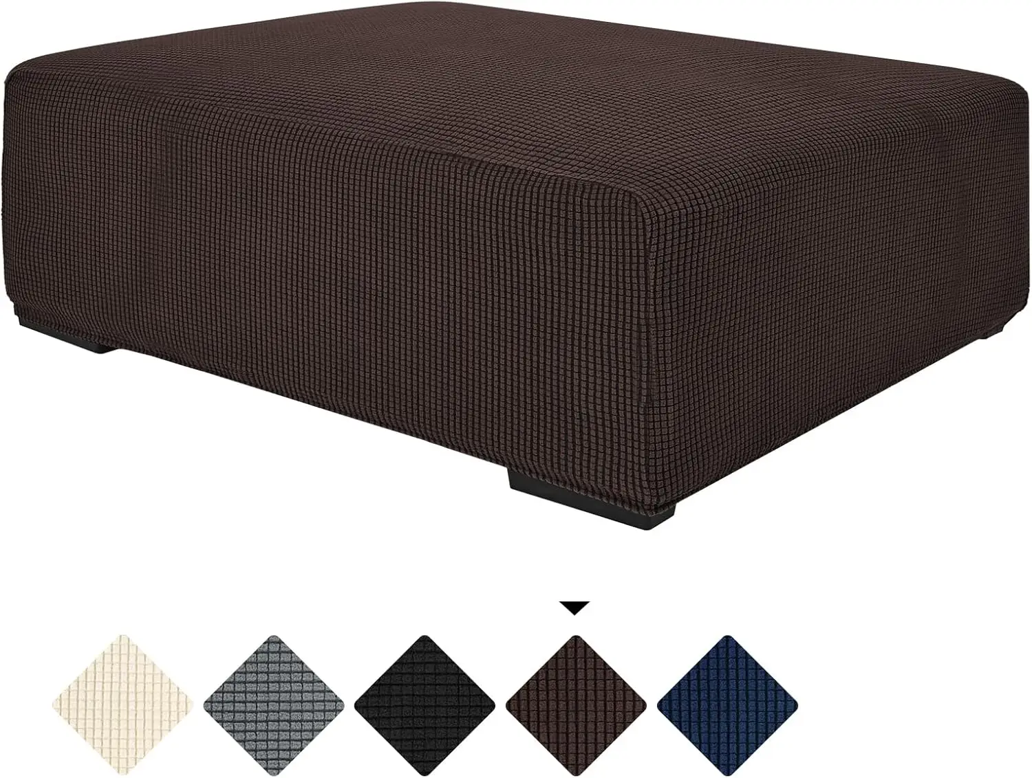 Чехол оттоманки Шоколадный вязаный жаккардовый чехол оттоманки Rec - Мягкий чехол оттоманки - Thi Табурет для хранения мебели
Чехол оттоманки Шоколадный вязаный жаккардовый чехол оттоманки Rec - Мягкий чехол оттоманки - Thi Табурет для хранения мебели