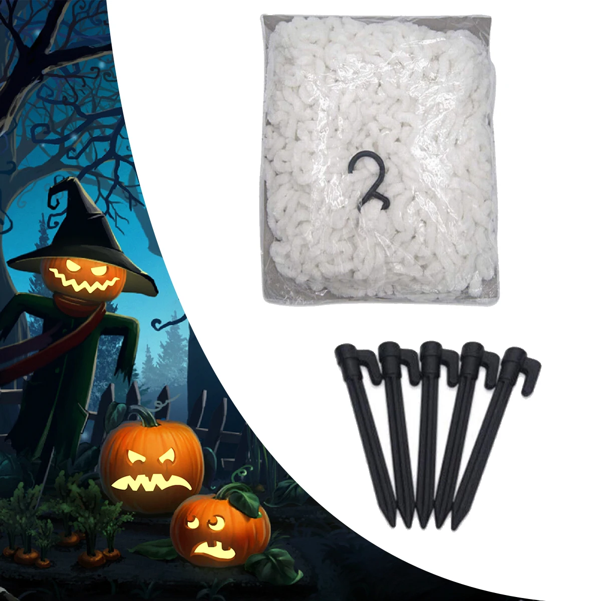 5m White Hallowmas Artificial Spider Web ,Party Scene Decor Horror House Props ,Happy Halloween Party Decor
5m White Hallowmas Artificial Spider Web ,Party Scene Decor Horror House Props ,Happy Halloween Party Decor