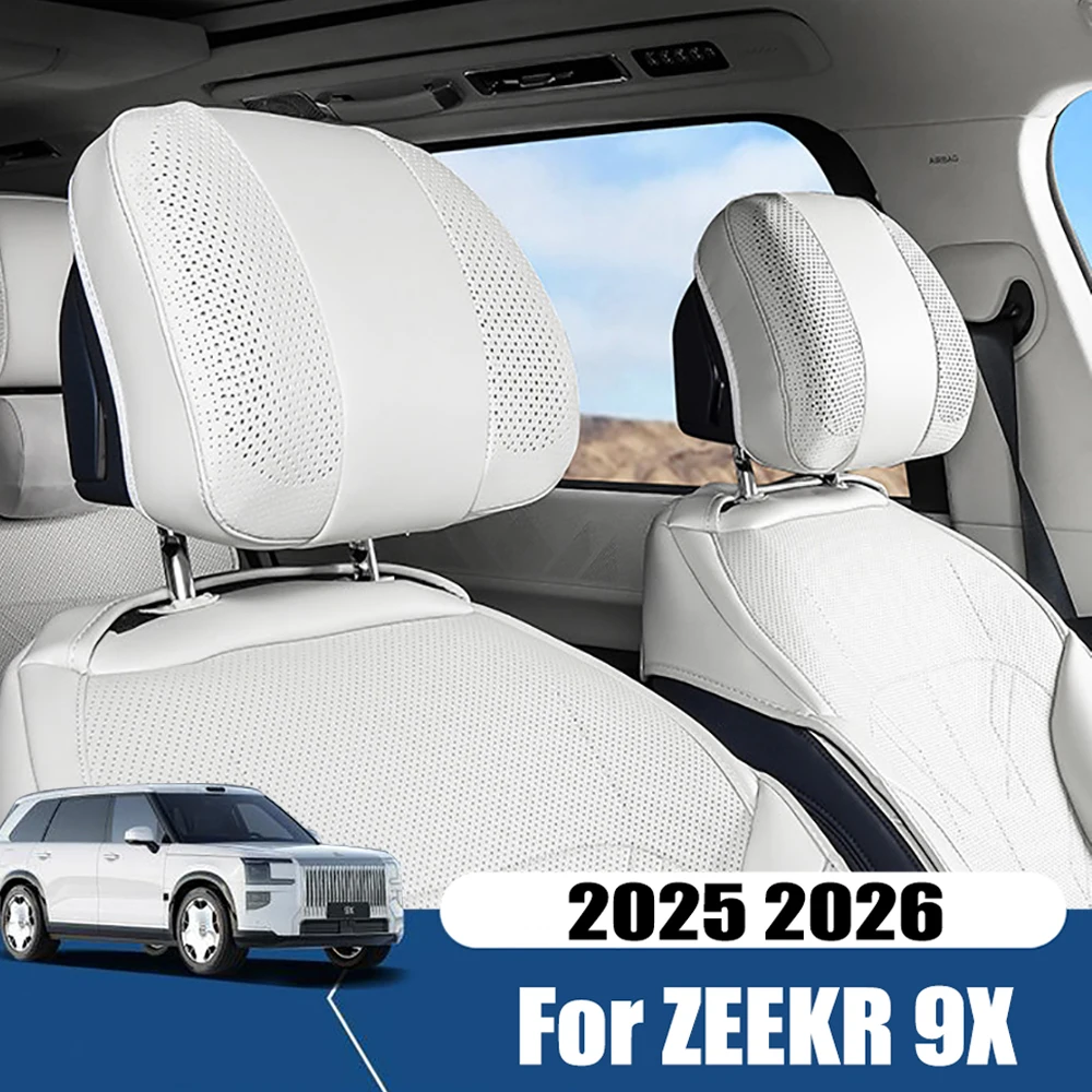 Car Seat Head Pillowcase Front Rear Backrest Cushion Anti Fouling Protection Head Cover Leather Cover Fit for ZEEKR X9 2025 2026
Car Seat Head Pillowcase Front Rear Backrest Cushion Anti Fouling Protection Head Cover Leather Cover Fit for ZEEKR X9 2025 2026