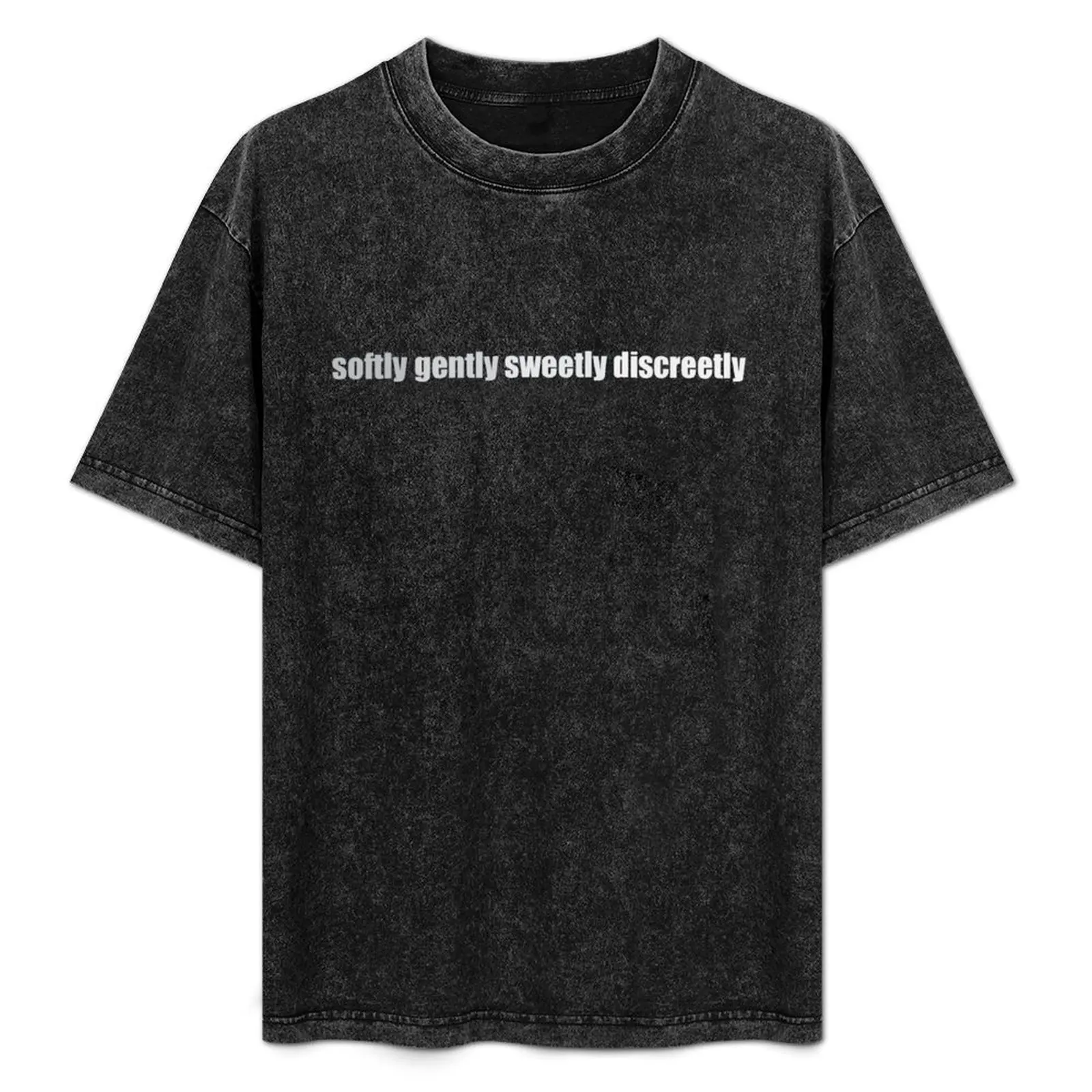 Softly gently sweetly discreetly T-Shirt rapper graphic tees vintage anime shirt oversizeds mens fashion
Softly gently sweetly discreetly T-Shirt rapper graphic tees vintage anime shirt oversizeds mens fashion