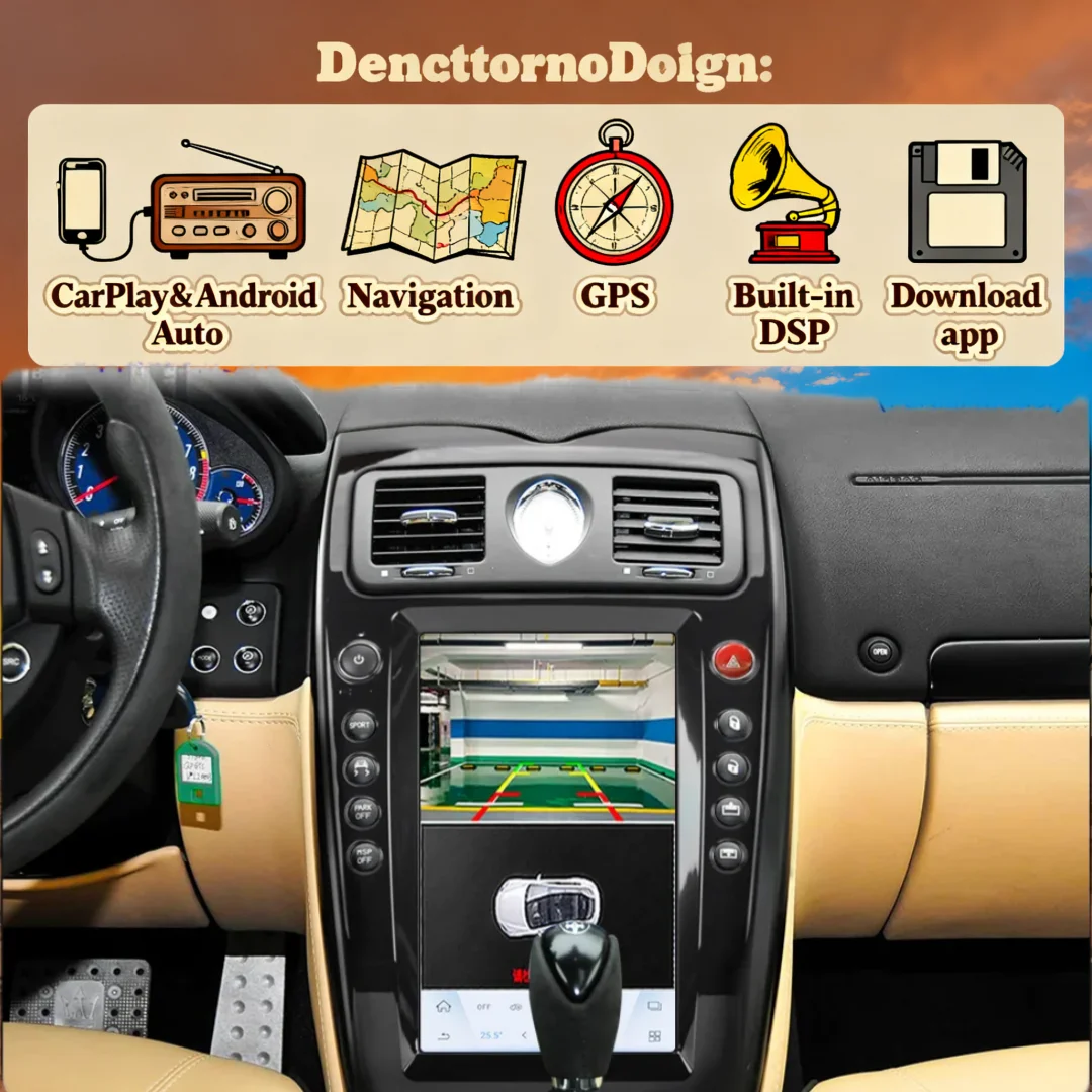 Для Maserati Quattroporte 2004-2012: Автомобильная Android-магнитола с GPS-навигацией, Carplay, мультимедиа, видео, стерео, 4G, Wi-Fi, головное устройство
Для Maserati Quattroporte 2004-2012: Автомобильная Android-магнитола с GPS-навигацией, Carplay, мультимедиа, видео, стерео, 4G, Wi-Fi, головное устройство