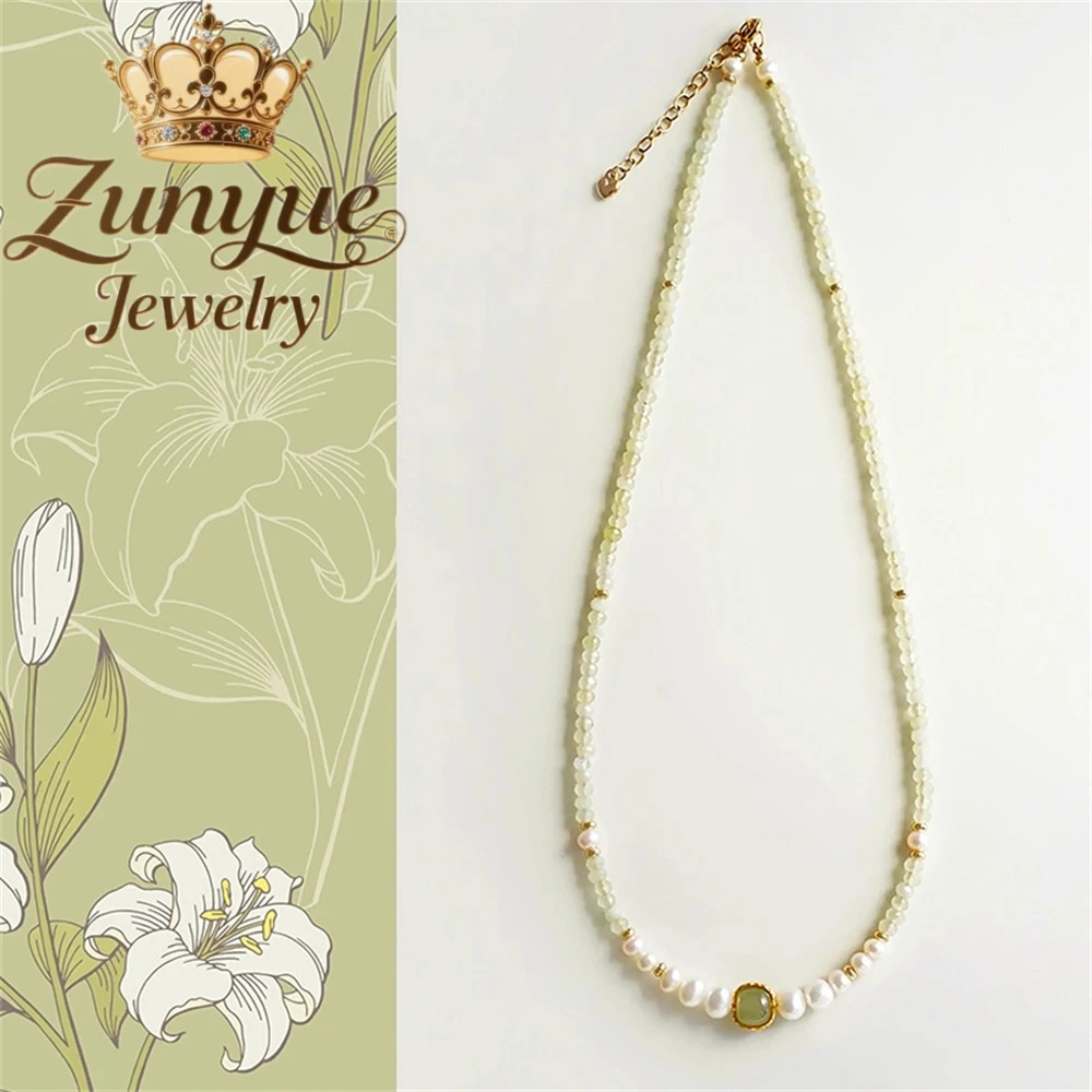 Natural Stone Pearl Necklace Is A High-End Collarbone Chain Accessory Luxury Necklace Fashion Jewelry Exquisite Elegant Popular
Natural Stone Pearl Necklace Is A High-End Collarbone Chain Accessory Luxury Necklace Fashion Jewelry Exquisite Elegant Popular