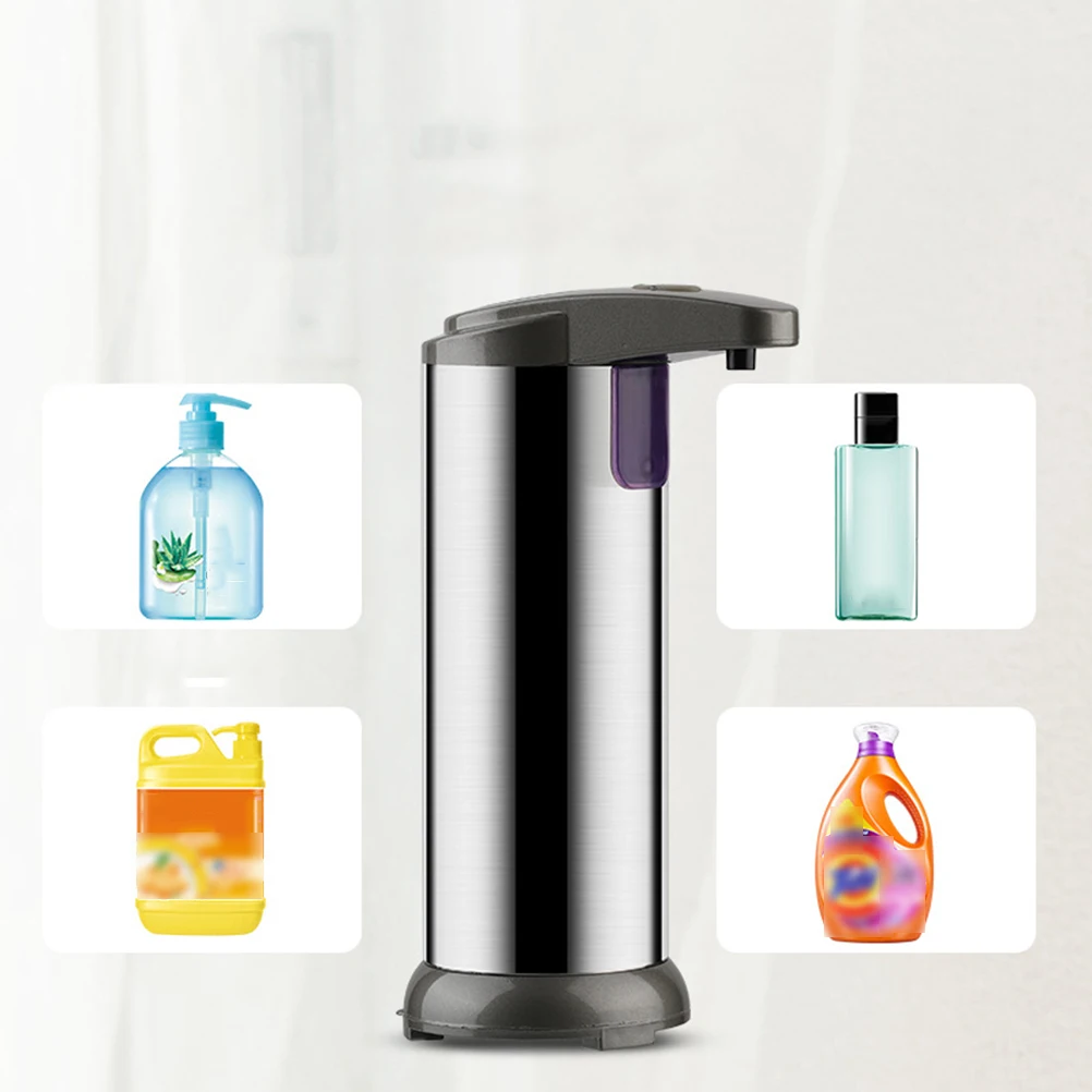 1pc Stainless Steel Automatic Soap Dispenser Touchless Intelligent Induction Liquid Soap Dispenser For Home Kitchen Bathroom No
1pc Stainless Steel Automatic Soap Dispenser Touchless Intelligent Induction Liquid Soap Dispenser For Home Kitchen Bathroom No