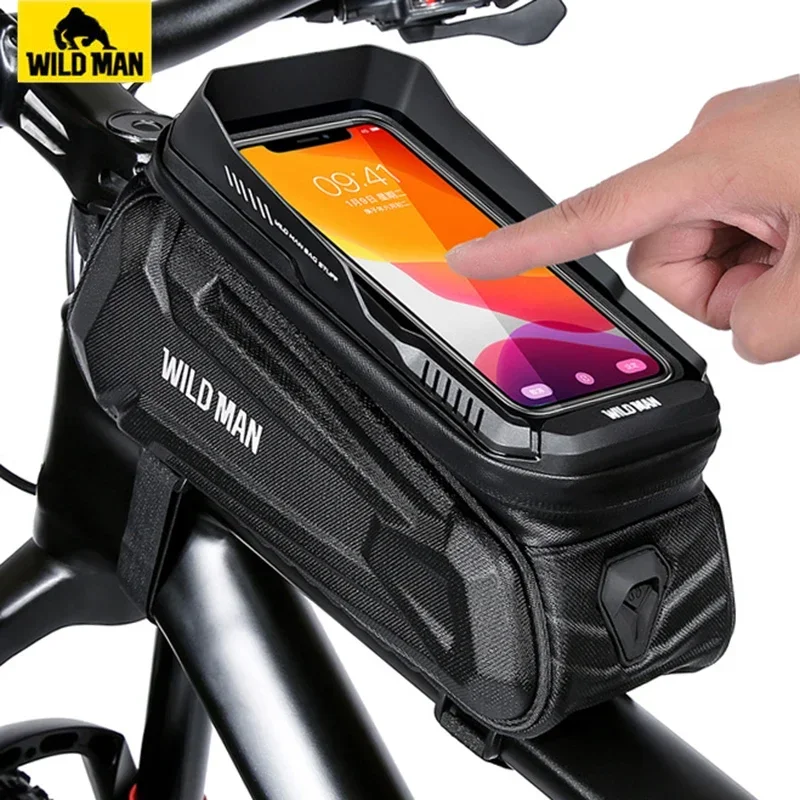 Bicycle Bag Front Frame 7.0" Phone Case Hard Shell Road Bike Bag Waterproof Touch Screen Mtb Bag Cycling Accessories
Bicycle Bag Front Frame 7.0" Phone Case Hard Shell Road Bike Bag Waterproof Touch Screen Mtb Bag Cycling Accessories
