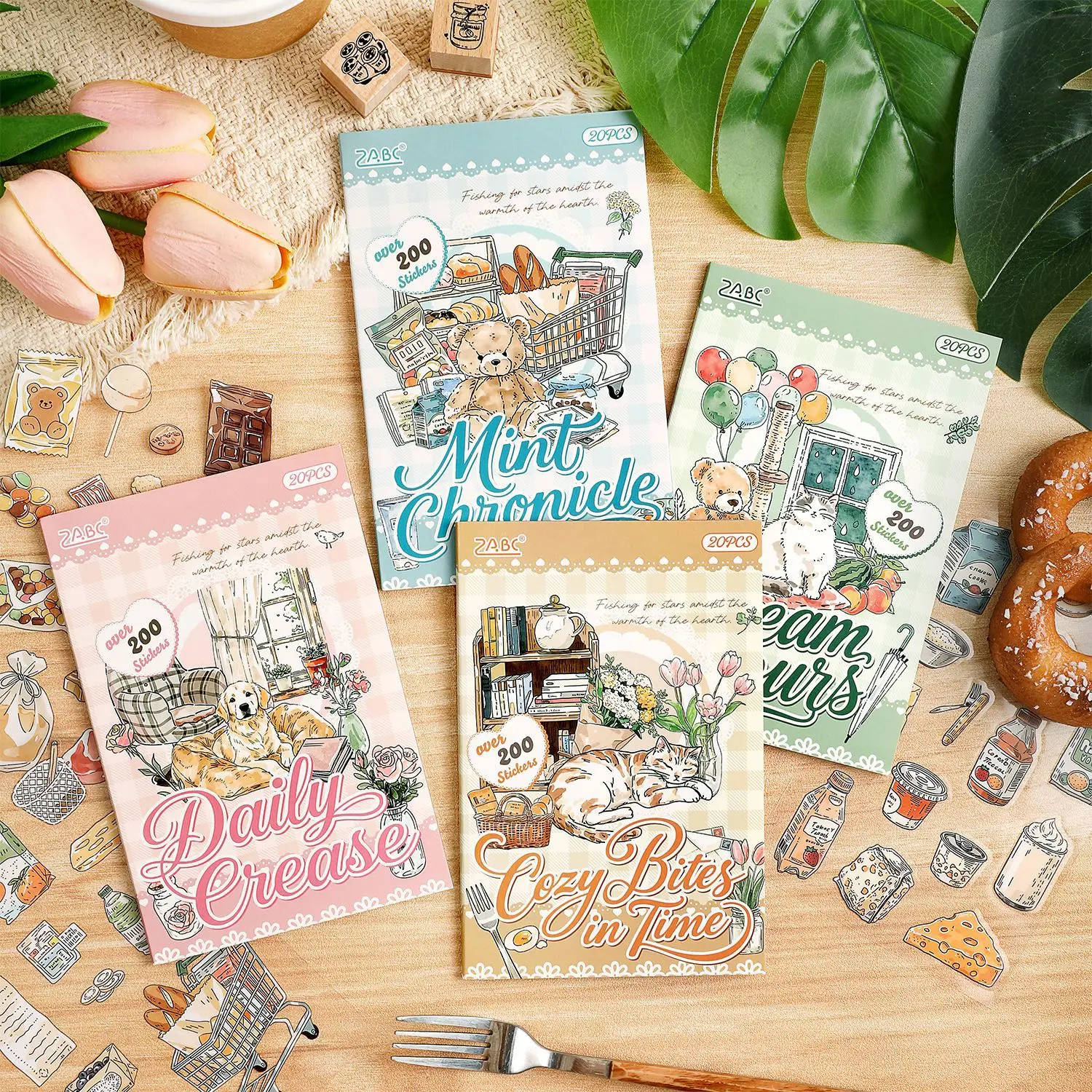 Vintage Life Foods Plant Landscape PET Sticker Book Creative DIY Journal Material Collage Scrapbooking Stationery
Vintage Life Foods Plant Landscape PET Sticker Book Creative DIY Journal Material Collage Scrapbooking Stationery