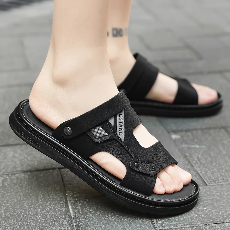 2026 New Men 2-in-1 Slide Slippers Summer Outdoor Trendy Sandals Dual Use Casual Driving Beach Footwear
2026 New Men 2-in-1 Slide Slippers Summer Outdoor Trendy Sandals Dual Use Casual Driving Beach Footwear
