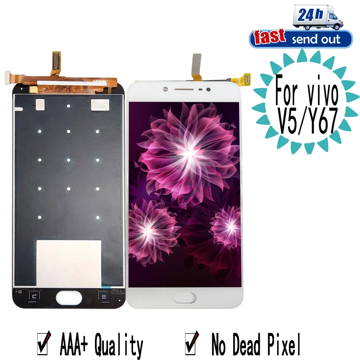 5.5" Y67 LCD For BBK Vivo V5 LCD Display Touch Screen Digitizer Assembly Replacement For VIVO V5 / Y67
5.5" Y67 LCD For BBK Vivo V5 LCD Display Touch Screen Digitizer Assembly Replacement For VIVO V5 / Y67