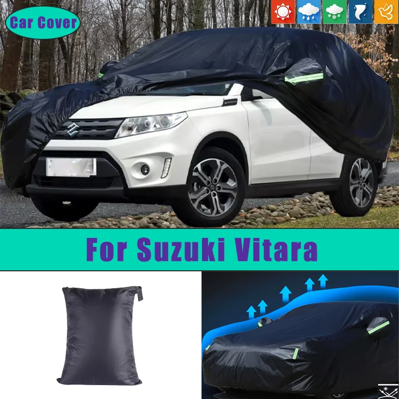 For Suzuki Vitara Car Full Outer Covers Outdoor Waterproof Dustproof Sun Rain Snow Protection Exterior Car Accessories
For Suzuki Vitara Car Full Outer Covers Outdoor Waterproof Dustproof Sun Rain Snow Protection Exterior Car Accessories