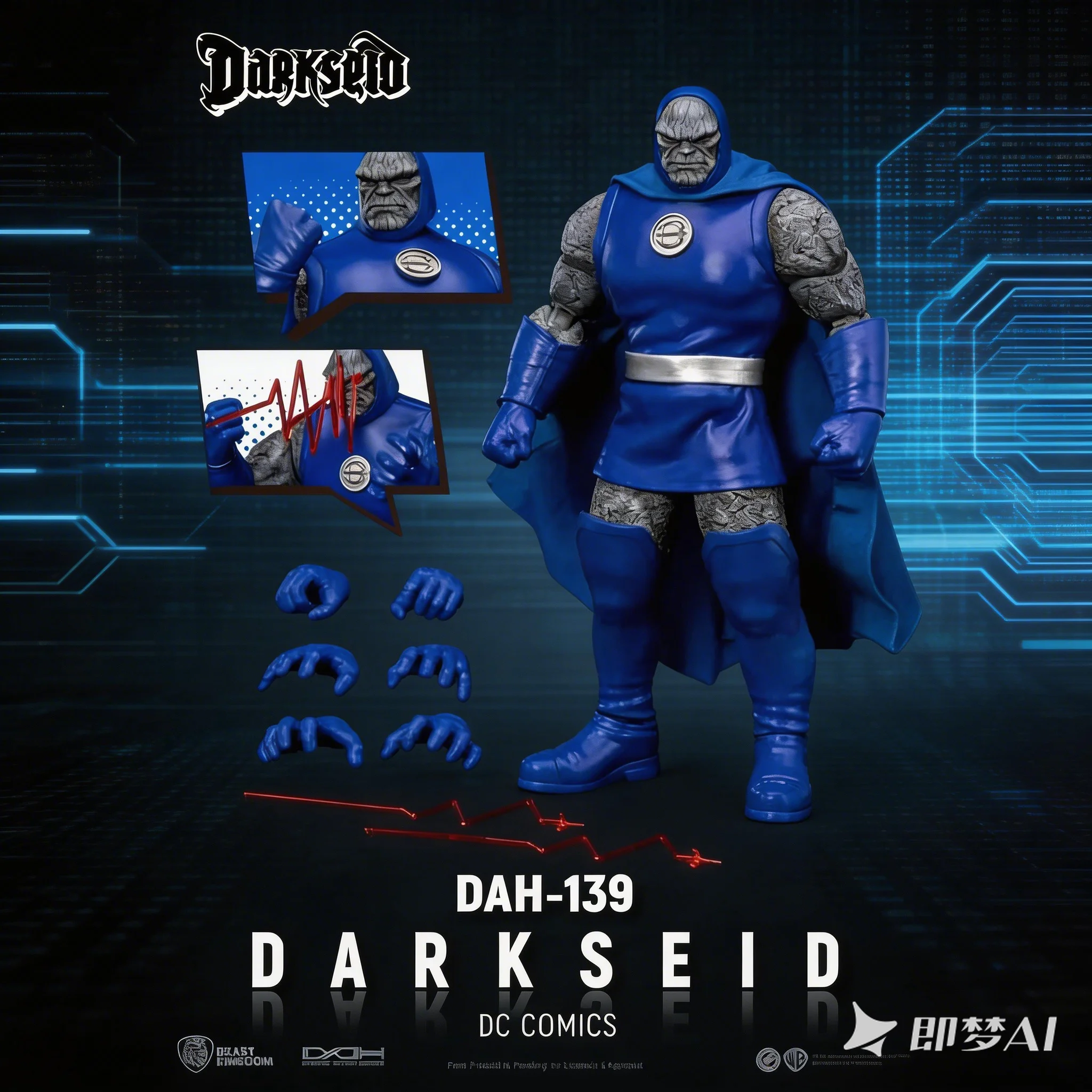 Genuine Beast Kingdom BEASTKINGDOM DC Comics DAH-139 Darkseid Action Figure Original Collection Ornament in Stock
Genuine Beast Kingdom BEASTKINGDOM DC Comics DAH-139 Darkseid Action Figure Original Collection Ornament in Stock