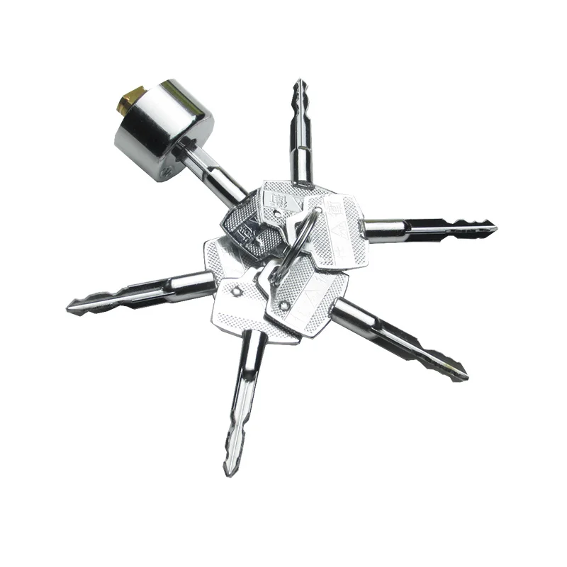 Universal Copper Door Lock 18mm Cylinder with 6 Key Rotary Switch for Door Lock Cylinder Replacement Parts Hardware
Universal Copper Door Lock 18mm Cylinder with 6 Key Rotary Switch for Door Lock Cylinder Replacement Parts Hardware