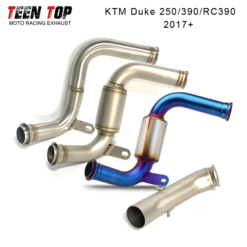 Exhaust Decat Pipe For KTM Duke250 Duke390 RC390 Middle Link Pipe 2017+ 51mm Escape Moto Middle Connect Catalyst Tube
Exhaust Decat Pipe For KTM Duke250 Duke390 RC390 Middle Link Pipe 2017+ 51mm Escape Moto Middle Connect Catalyst Tube