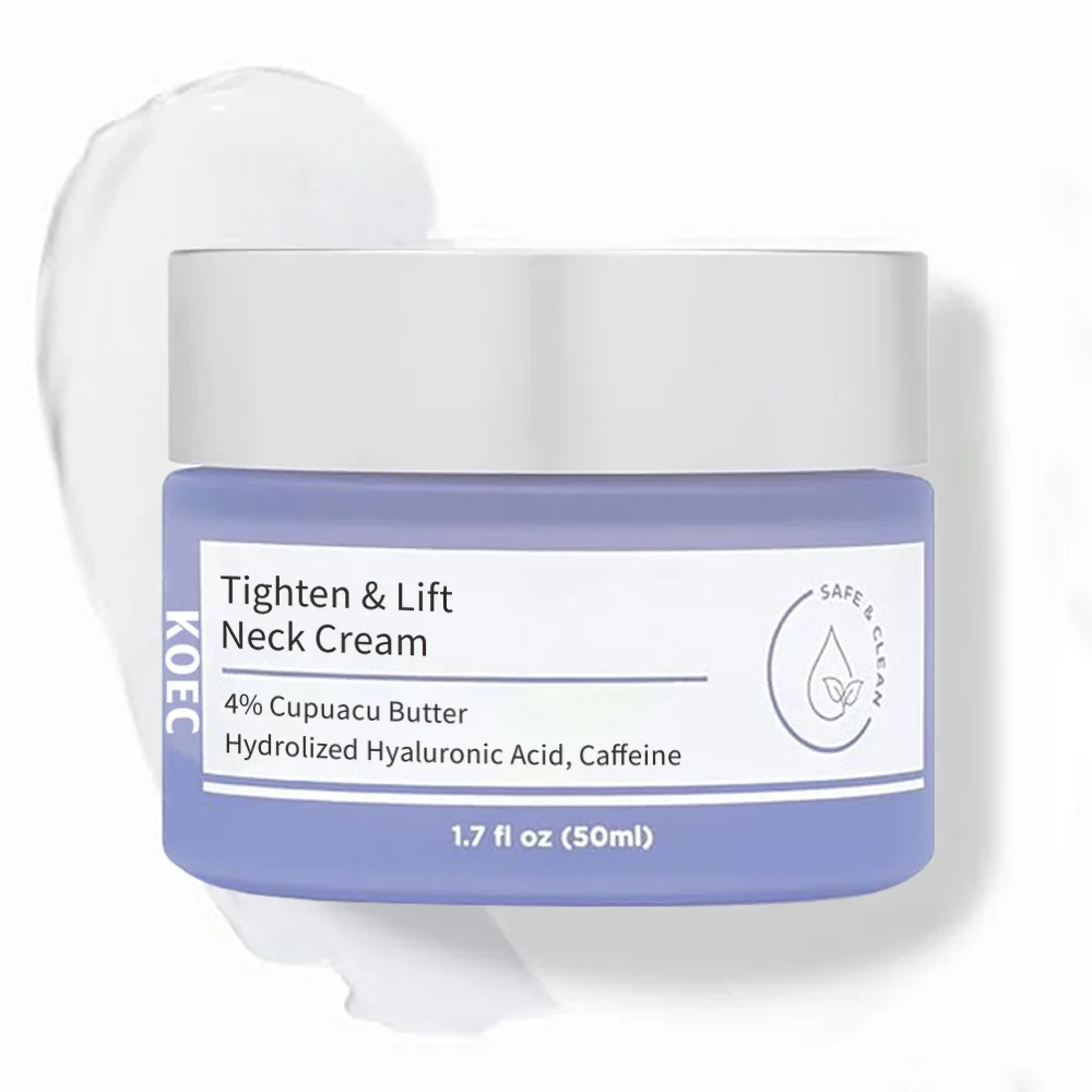 KOEC Крем для лифтинга и увлажнения шеи с ретинолом, укрепляет деколлировать и уменьшает морщины, интенсивный увлажняющий крем для лица и шеи
KOEC Крем для лифтинга и увлажнения шеи с ретинолом, укрепляет деколлировать и уменьшает морщины, интенсивный увлажняющий крем для лица и шеи