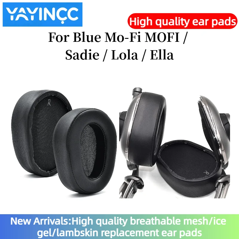 YAYINCC Replacement Ear pads With buckle For Blue Mo-Fi MOFI/Sadie/Lola/Ella Headphones Ear Cushions Earpads headset Earmuff
YAYINCC Replacement Ear pads With buckle For Blue Mo-Fi MOFI/Sadie/Lola/Ella Headphones Ear Cushions Earpads headset Earmuff