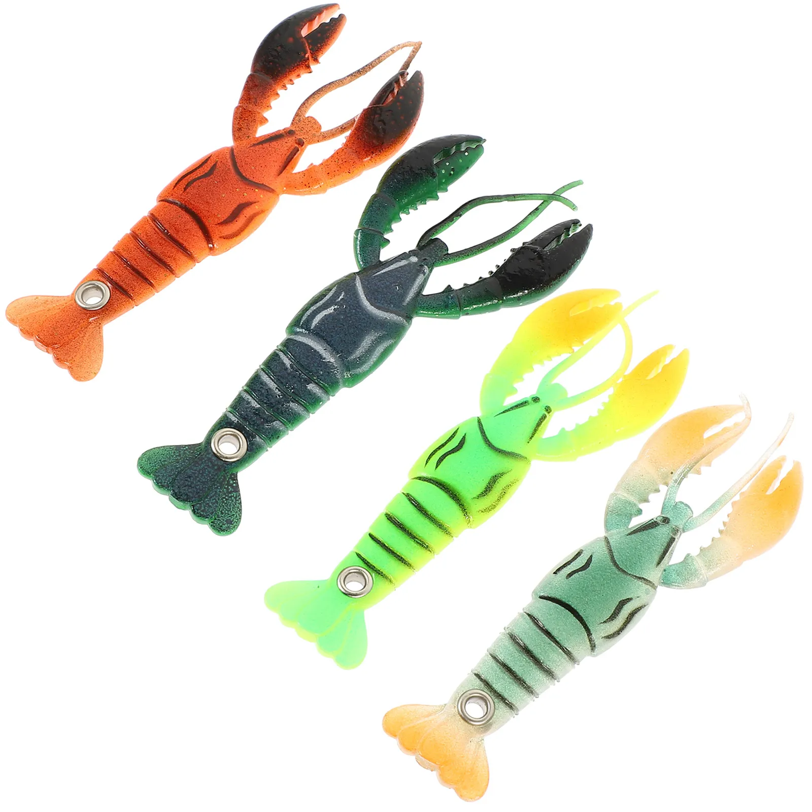 4 Pcs 95mm Crayfish Fake Bait Durable Silicone Fishing Equipment Reusable Lures Artificial Baits Portable Swim Bait Attract Fish
4 Pcs 95mm Crayfish Fake Bait Durable Silicone Fishing Equipment Reusable Lures Artificial Baits Portable Swim Bait Attract Fish