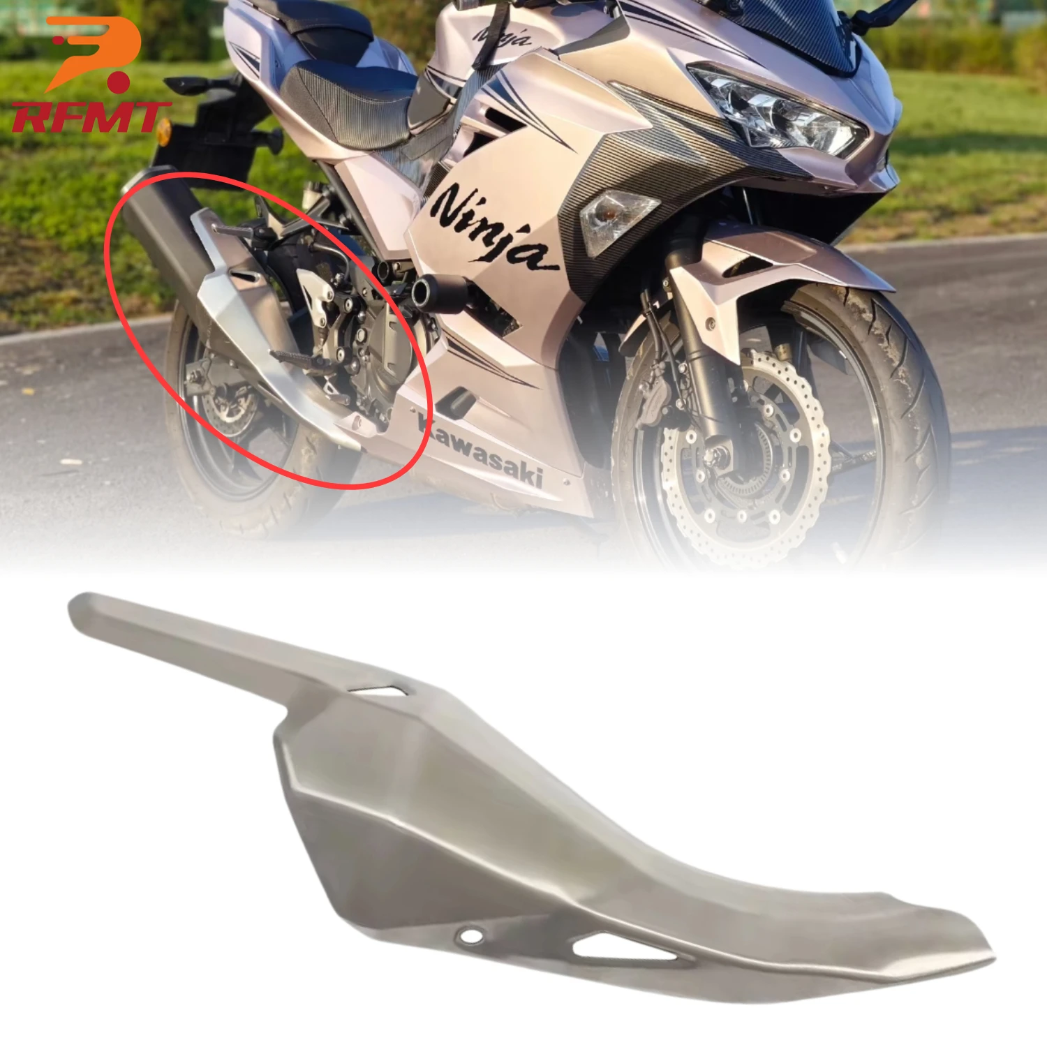 Крышка глушителя из нержавеющей стали для Kawasaki Z400/Ninja 400 2018-2024, прочный, точный, защитный чехол для мотоцикла
Крышка глушителя из нержавеющей стали для Kawasaki Z400/Ninja 400 2018-2024, прочный, точный, защитный чехол для мотоцикла