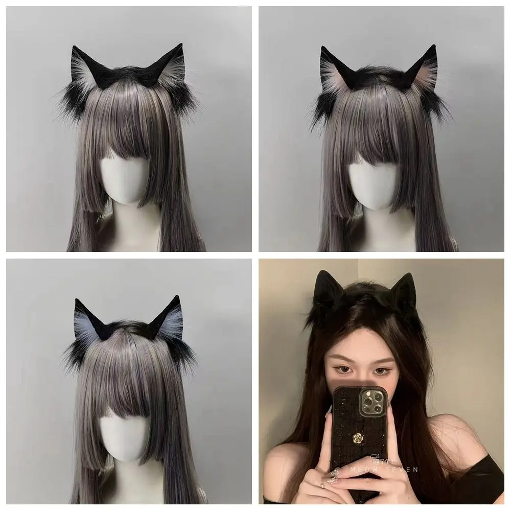 Plush Cat's Ears Headband Women Girls Cosplay Hair Band Korean Hair Hoop Funny Cute Lolita Headband Hair Accessories
Plush Cat's Ears Headband Women Girls Cosplay Hair Band Korean Hair Hoop Funny Cute Lolita Headband Hair Accessories
