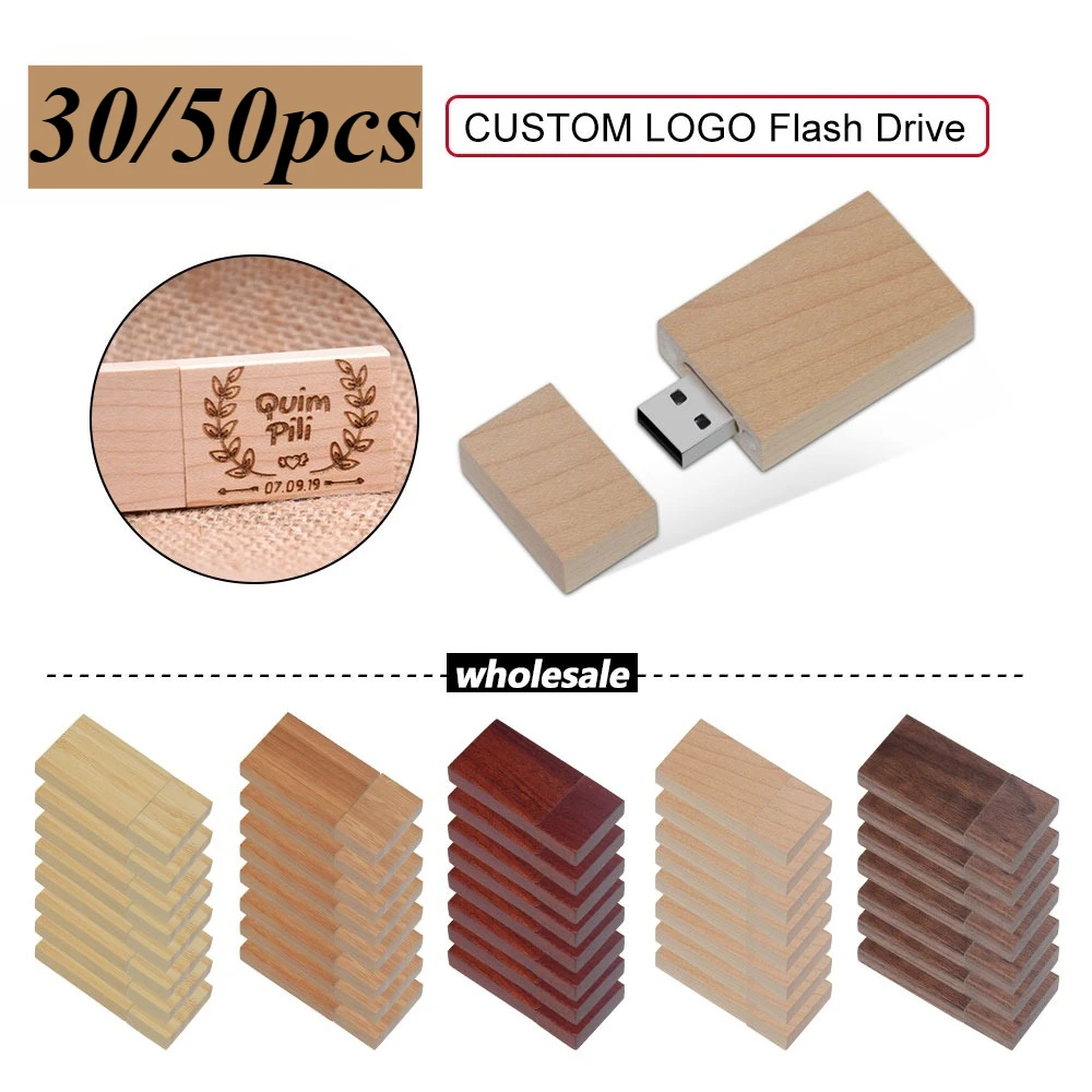 30/50pcs lot Free Personalized Customization Wooden Flash Drive Pendrive16GB 32GB 64GB 128GB USB 4GB 8GB usb 2.0 Wedding Gift
30/50pcs lot Free Personalized Customization Wooden Flash Drive Pendrive16GB 32GB 64GB 128GB USB 4GB 8GB usb 2.0 Wedding Gift