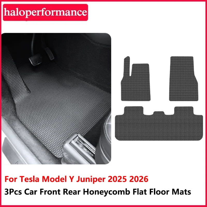 Car TPE Foot Pad for Tesla Model Y Juniper 2025 2026 Floor Mats All-weather Waterproof Wear-resistant Luggage Mat Accessories
Car TPE Foot Pad for Tesla Model Y Juniper 2025 2026 Floor Mats All-weather Waterproof Wear-resistant Luggage Mat Accessories