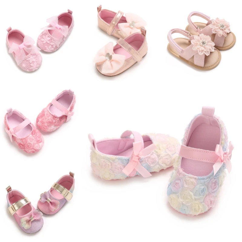 Spring and Autumn Baby Pink Princess Shoes 0-12 Months Soft Sole Non-Slip First Walking Shoes
Spring and Autumn Baby Pink Princess Shoes 0-12 Months Soft Sole Non-Slip First Walking Shoes