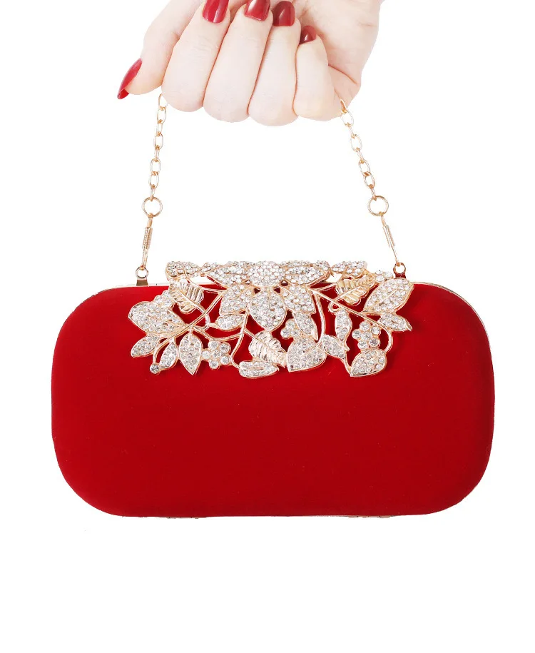 New 2025 Velvet Handbag for Evening Gown Wedding Banquet Women's Clutch Bag Diamond Embellished Fashionable Small r...
New 2025 Velvet Handbag for Evening Gown Wedding Banquet Women's Clutch Bag Diamond Embellished Fashionable Small r...