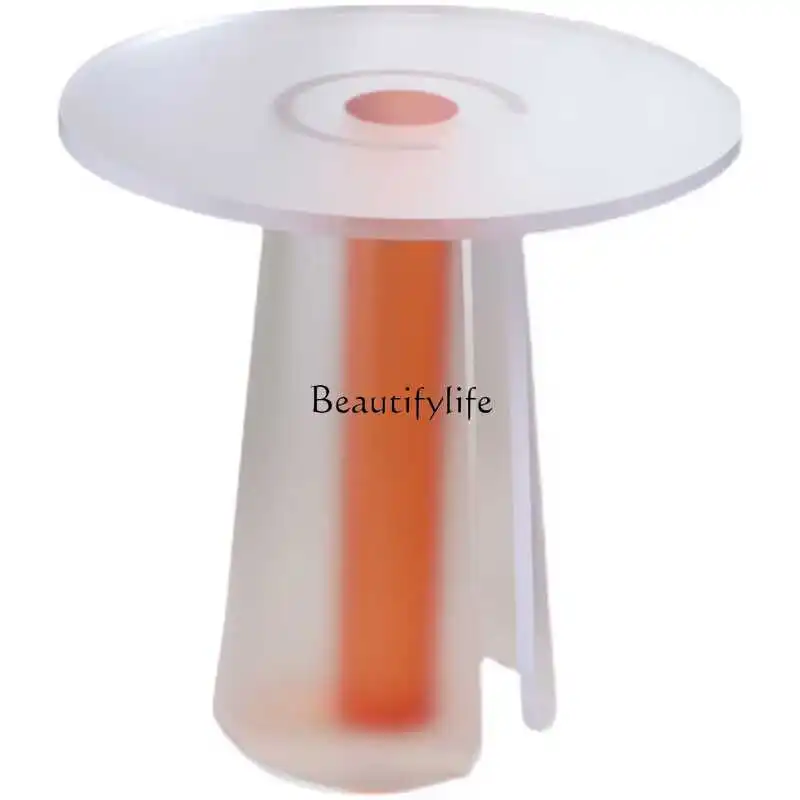 Nordic acrylic round matte edge few living room model room bedroom bedside table coffee table
Nordic acrylic round matte edge few living room model room bedroom bedside table coffee table