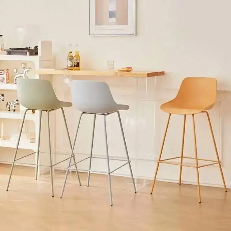 Bar Plastic Counter Nordic Bar Household Stools Kitchen Designer High Backrest Dining Chairs Chair Creative Hotel Stool
Bar Plastic Counter Nordic Bar Household Stools Kitchen Designer High Backrest Dining Chairs Chair Creative Hotel Stool