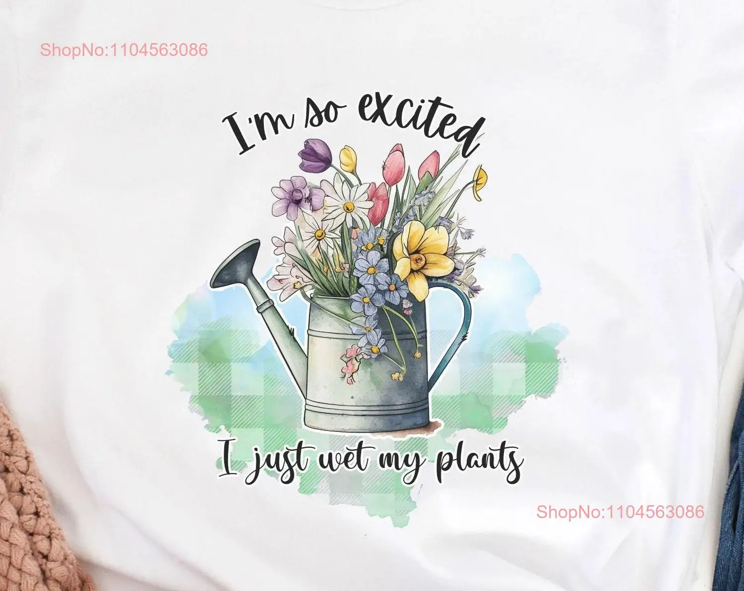 Футболка So Excited I Wet My Plants Watercolor Gardener с красивой лейкой, мягкими цветами, S, 3XL, доступны размеры
Футболка So Excited I Wet My Plants Watercolor Gardener с красивой лейкой, мягкими цветами, S, 3XL, доступны размеры