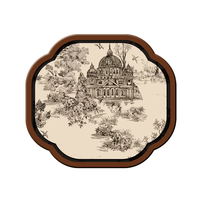Stereoscopic luxury Ornament high value office teacup water cup pad
Stereoscopic luxury Ornament high value office teacup water cup pad