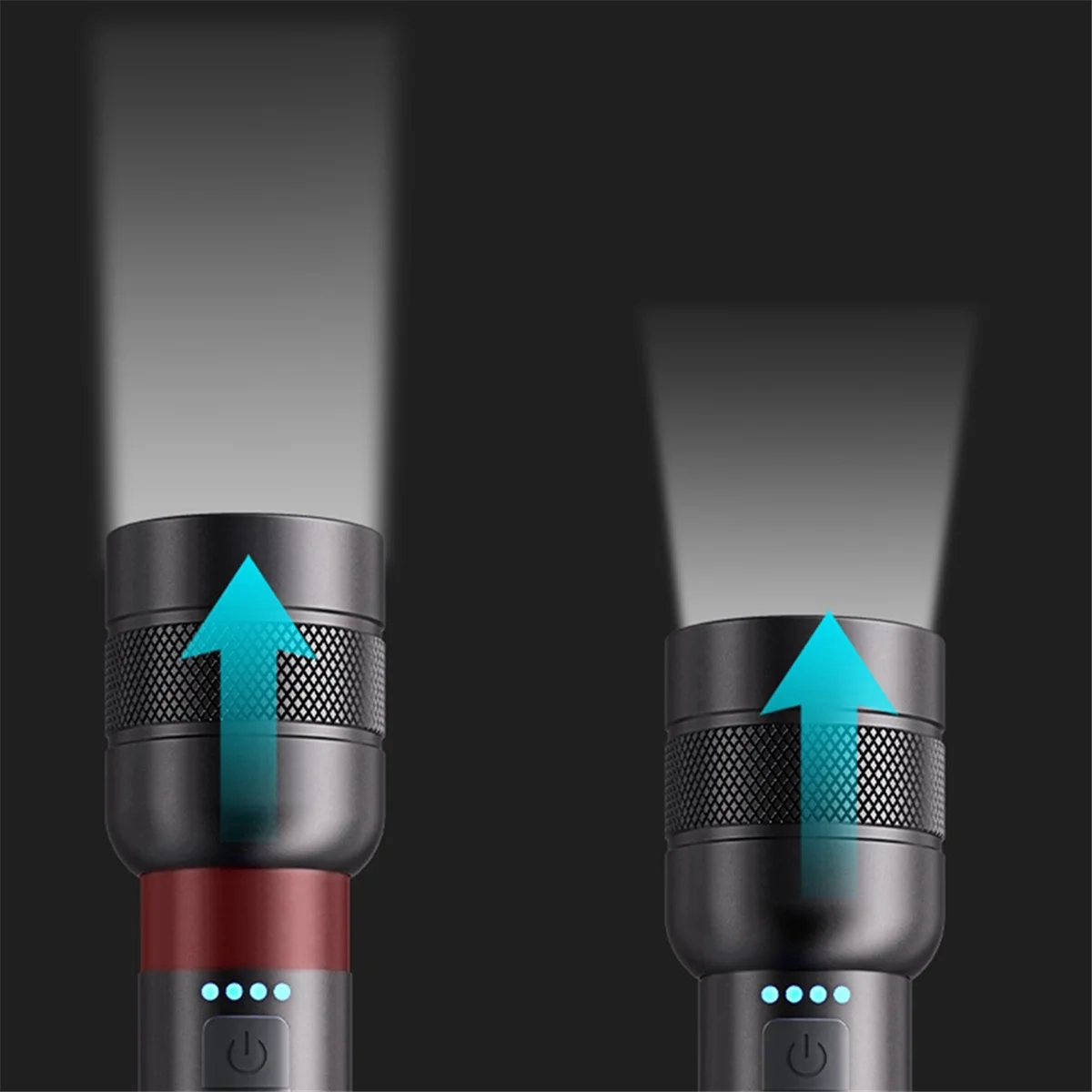 BAAU Zoom Flashlight Long Range Outdoor Household Flashlight Rechargeable Portable Flashlight
BAAU Zoom Flashlight Long Range Outdoor Household Flashlight Rechargeable Portable Flashlight