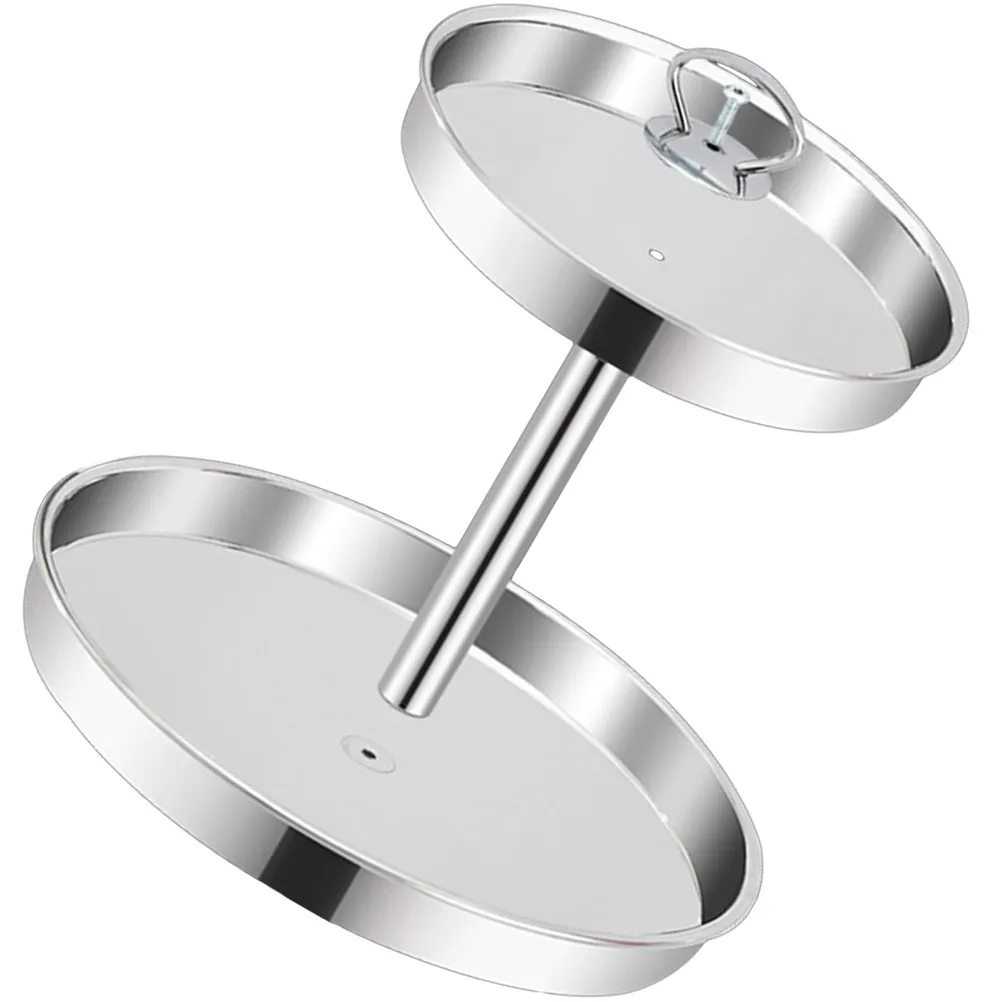 Stainless Steel Rotatable Food Plate 2-Tier Dessert Stand for Hot Pot Fruit Snack Serving Portable Tray Pastry Display Shelf
Stainless Steel Rotatable Food Plate 2-Tier Dessert Stand for Hot Pot Fruit Snack Serving Portable Tray Pastry Display Shelf