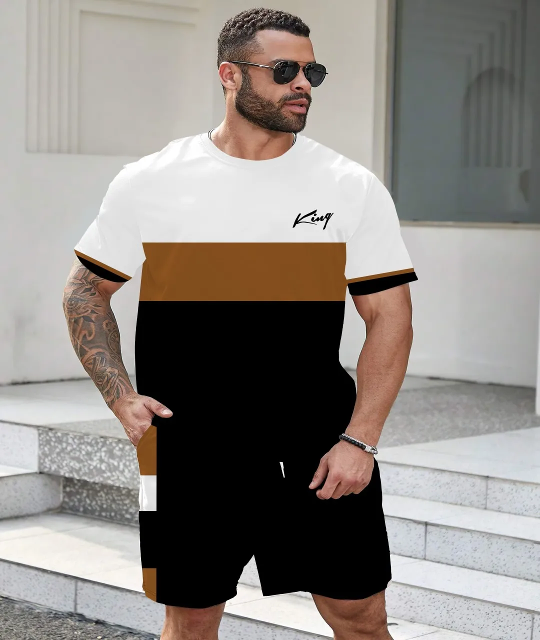 2025 summer new simple style 3D printed men's suit creative casual shirt street retro trend crew-neck clothing
2025 summer new simple style 3D printed men's suit creative casual shirt street retro trend crew-neck clothing