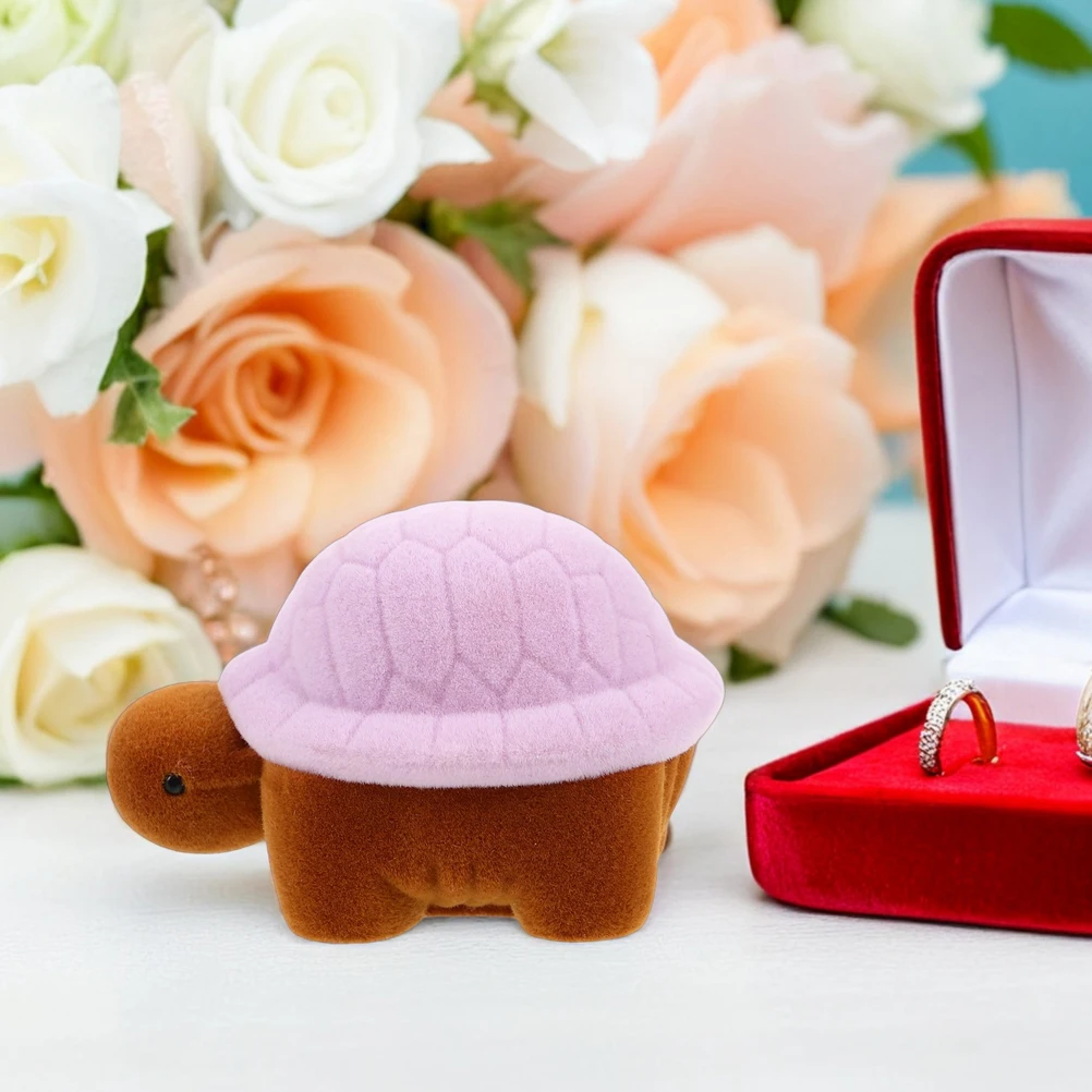 2pcs Flocking Turtle Jewelry Box Rings Ear Studs Travel Organizer Cute Animal Shaped Trinket Keepsake Case Dressing Table Decor 
2pcs Flocking Turtle Jewelry Box Rings Ear Studs Travel Organizer Cute Animal Shaped Trinket Keepsake Case Dressing Table Decor