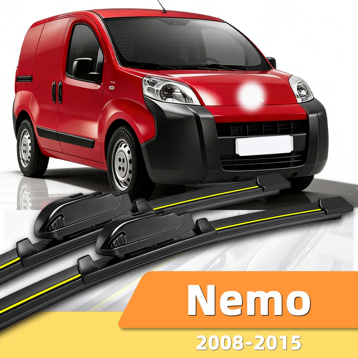 PINMOAP Car Windshield Wiper Blade Suitable For Citroen Nemo 2008-2015 Rubber Strip Accessories 2009 2010 2011 2012 2013 2014
PINMOAP Car Windshield Wiper Blade Suitable For Citroen Nemo 2008-2015 Rubber Strip Accessories 2009 2010 2011 2012 2013 2014