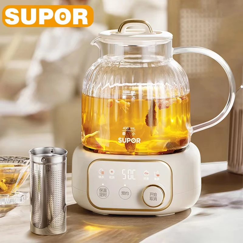 SUPOR 1L Electric Kettle Health Pot 316L Stainless Steel Water Boliler Household Teapot Multifunction Health Preserving Pot 220v
SUPOR 1L Electric Kettle Health Pot 316L Stainless Steel Water Boliler Household Teapot Multifunction Health Preserving Pot 220v