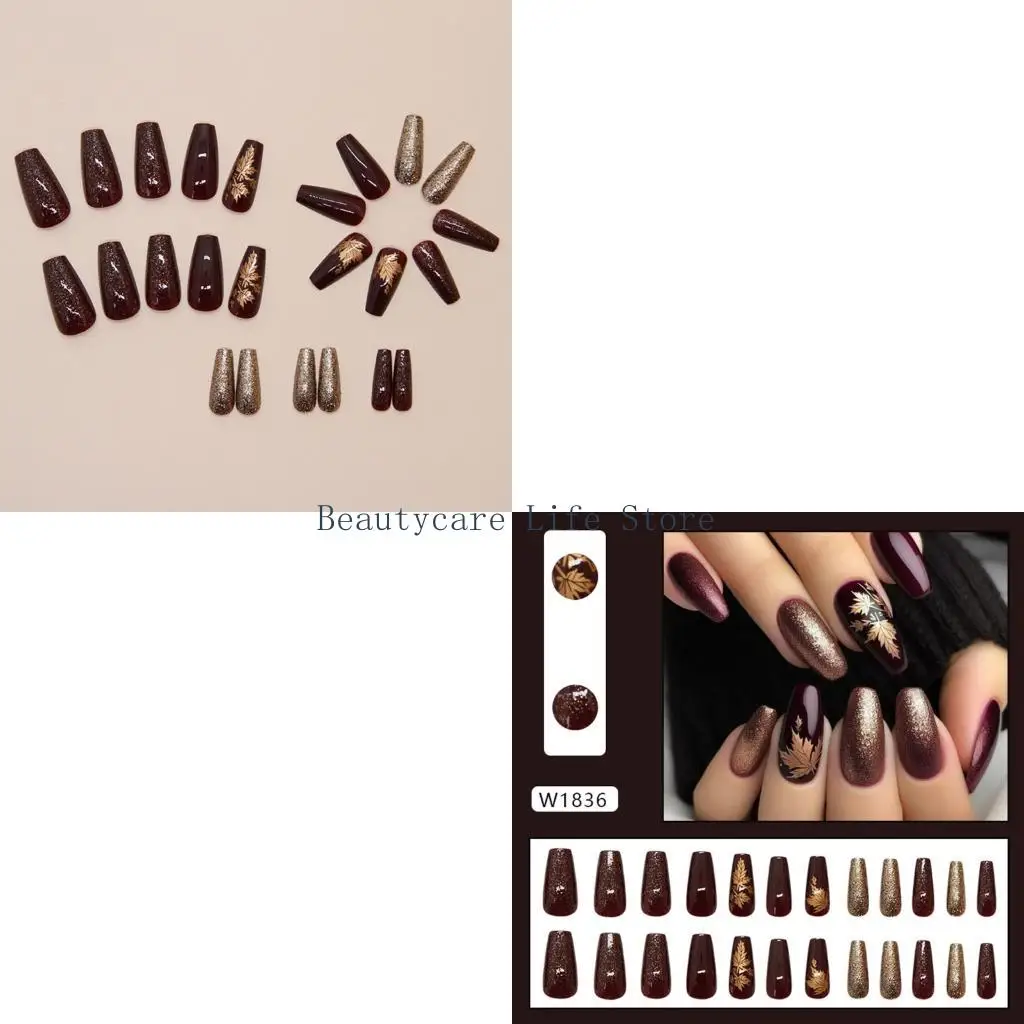652C 24 False Autumn Collection Golden Brown Quick Application Manicure Set
652C 24 False Autumn Collection Golden Brown Quick Application Manicure Set