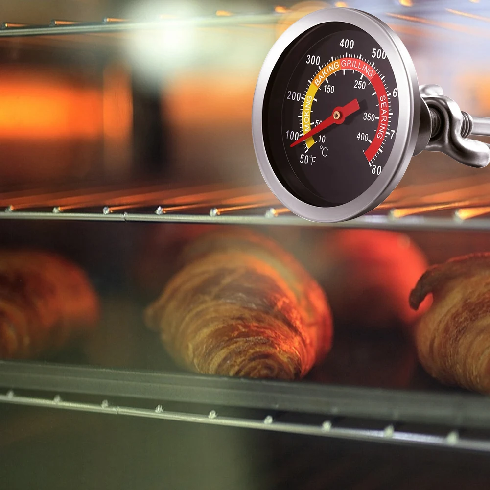Temperature Gauge Oven Thermometer BBQ Food Thermometer Dial Display Oven Grill Rotisserie Barbecue Meat Temp Meter
Temperature Gauge Oven Thermometer BBQ Food Thermometer Dial Display Oven Grill Rotisserie Barbecue Meat Temp Meter