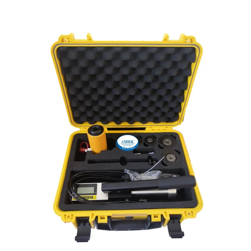 Portable Pull-Off Adhesion Tester Anchor Re-bar bolt pull out Strength Test Apparatus
Portable Pull-Off Adhesion Tester Anchor Re-bar bolt pull out Strength Test Apparatus