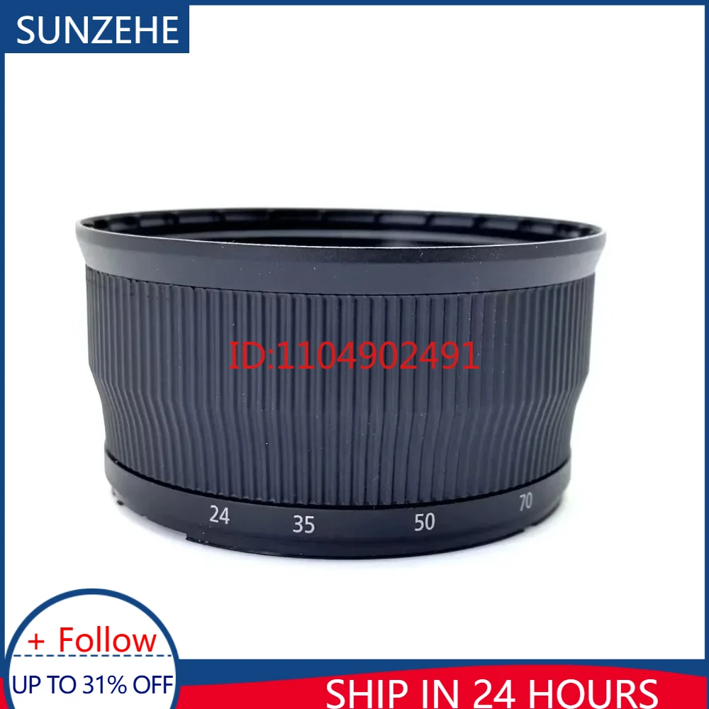 New Original For Canon RF 24-70mm F/2.8 L IS USM 24-70 mm F2.8 Lens Zoom Tube Ring With Rubber Camera Repair Parts
New Original For Canon RF 24-70mm F/2.8 L IS USM 24-70 mm F2.8 Lens Zoom Tube Ring With Rubber Camera Repair Parts