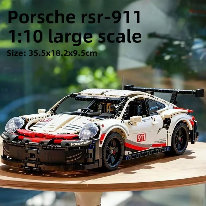 Large Size 1: 10 Compatible Lego Building Blocks 911 Super Sports Car Assembled Model Racing Male Gift 2026 New Toys
Large Size 1: 10 Compatible Lego Building Blocks 911 Super Sports Car Assembled Model Racing Male Gift 2026 New Toys