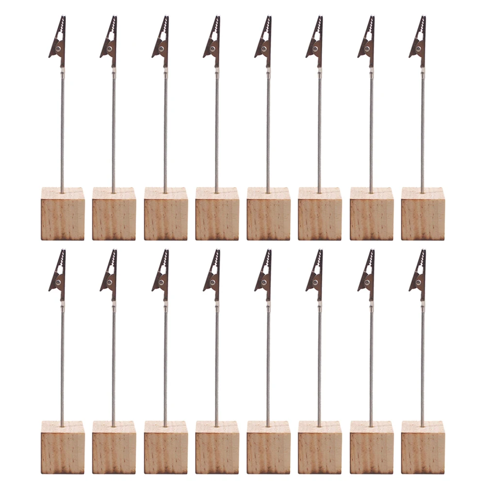 24pcs Memo Clip Holder Vintage Wooden Alligator Cube Base Note Stand Business Card Index Organizer Desktop Decor for Office
24pcs Memo Clip Holder Vintage Wooden Alligator Cube Base Note Stand Business Card Index Organizer Desktop Decor for Office